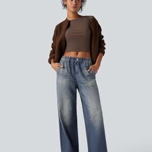 NWT- Halara XL Sweatpants Jeans with Pockets
